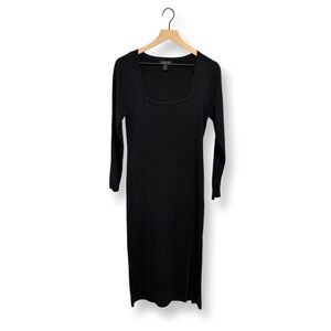 Rachel Zoe Elegant Black Long Sleeve Dress